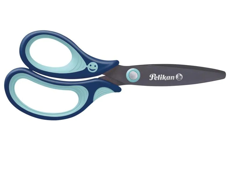 Pelikan Kinderschere griffix Blau, für Linkshänder