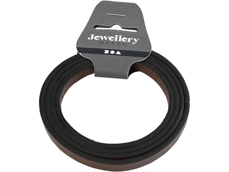 Creativ Company Kunstlederband 10 mm, braun, 1 m