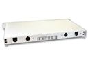 Lightwin Spleissbox 12 Fasern, 6x DLC/APC SM, 9/125µm OS2 Pigtail