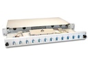 Lightwin Spleissbox 12 Fasern, 6x DSC/APC SM, 9/125µm OS2 Pigtail