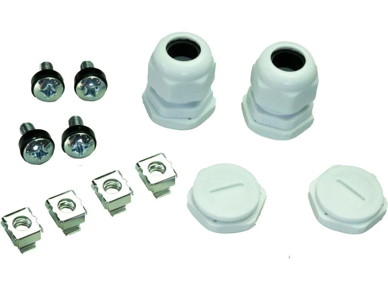 Lightwin Spleissbox 12 Fasern, 6x DSC/APC SM, 9/125µm OS2 Pigtail
