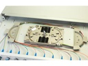 Lightwin Spleissbox 24 Fasern, 12x DLC/APC SM, 9/125µm OS2 Pigtail