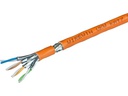 Wirewin Verlegekabel Cat 7, S/FTP, 100 m, Orange