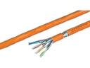 Wirewin Verlegekabel Cat 7, S/FTP, 100 m, Orange