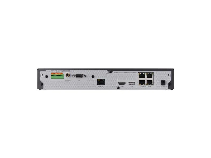 Hanwha Techwin Netzwerkrekorder XRN-420S 4 Kanal ohne HDD