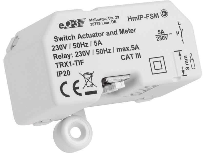 Homematic IP Funk-Schalt-Mess-Aktor Unterputz