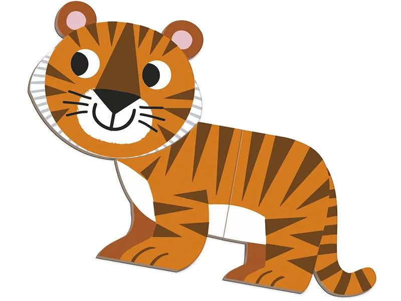 Janod Beschäftigungsspielzeug Magnetbuch Tiere