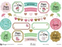 Avery Zweckform Motivsticker A5 DEKO Happy Birthday