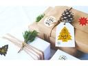 Avery Zweckform Motivsticker Christmas Sprüche A5 2 Stück Mehrfarbig