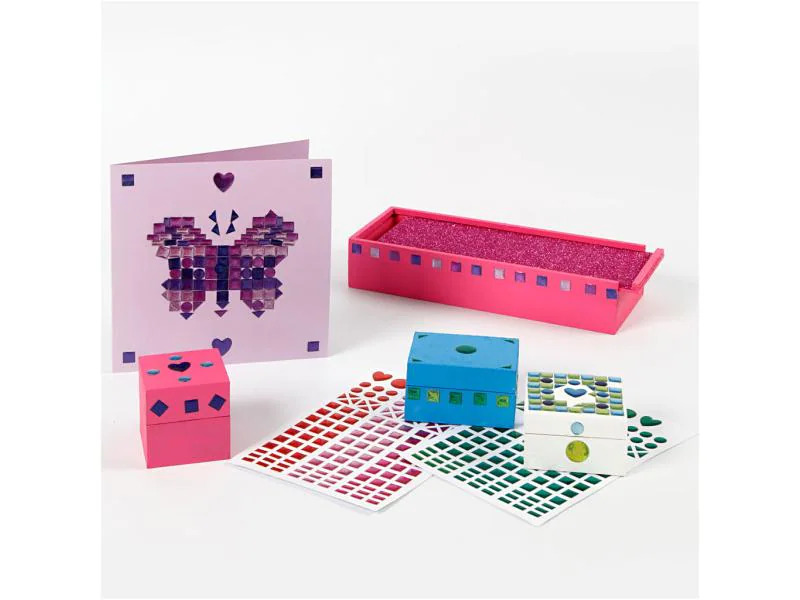 Creativ Company 3D-Sticker Mosaik 10 Blatt