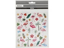 Creativ Company Motivsticker 15 cm x 16.5 cm Flamingo, 1 Blatt