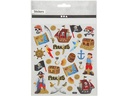 Creativ Company Motivsticker Pirat 1 Blatt, Mehrfarbig