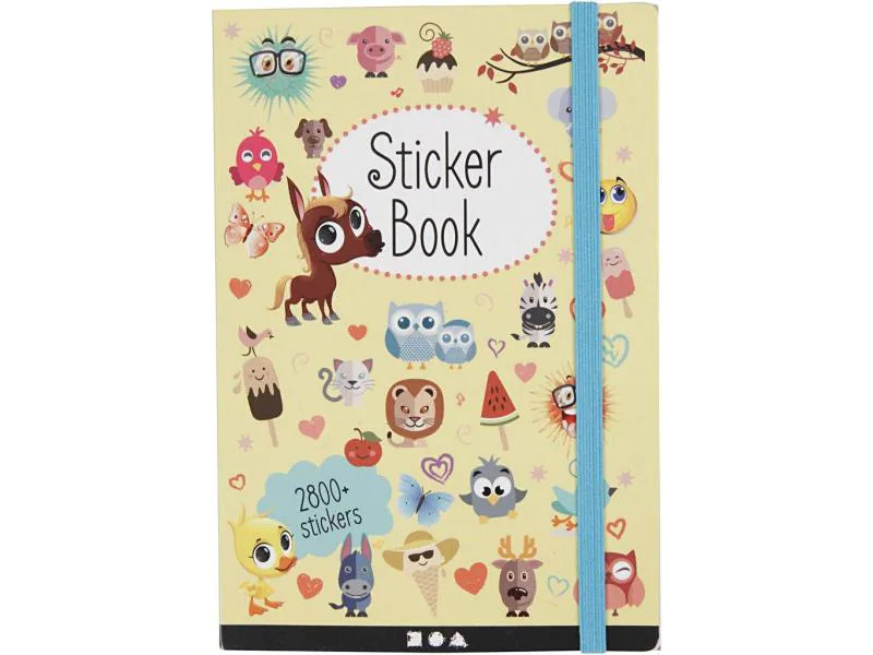 Creativ Company Stickerbuch 2800 Sticker
