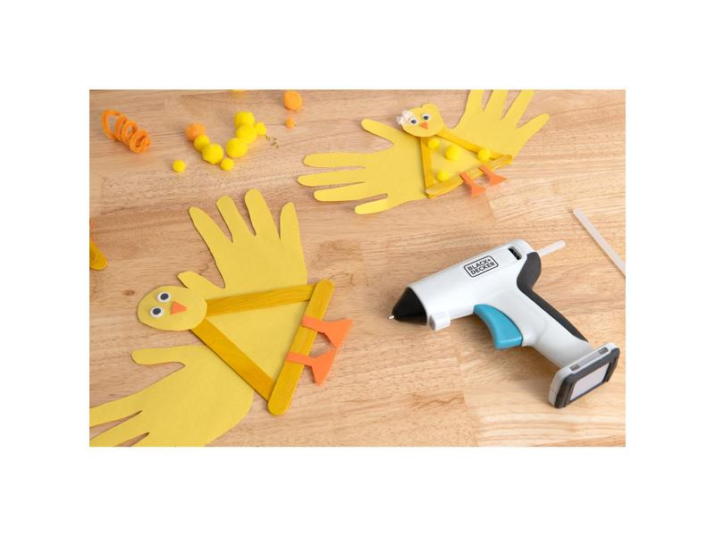 BLACK+DECKER Heissklebepistole BCGL115-XJ ink. 20 Klebestifte