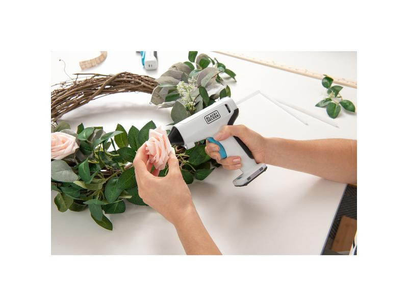 BLACK+DECKER Heissklebepistole BCGL115-XJ ink. 20 Klebestifte