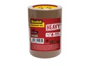 Scotch Klebeband Heavy 5 cm x 66 m Braun 3 Rollen
