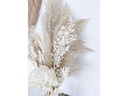 Soli Collection Trockenblumen All White 65 cm, Weiss