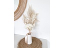 Soli Collection Trockenblumen All White 65 cm, Weiss