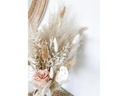 Soli Collection Trockenblumen Peach 60 cm, Weiss