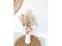 Soli Collection Trockenblumen Peach 60 cm, Weiss
