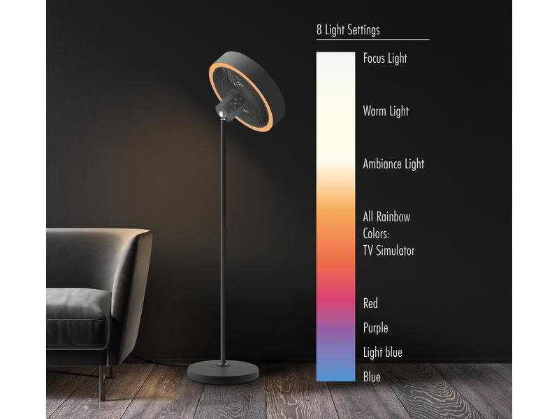 Trisa Standventilator Ambiance Anthrazit