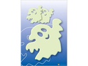 HERMA Motivsticker Gespenst, Nachtleuchtend