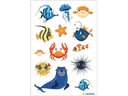 Herma Stickers Motivsticker Magic Meerestiere 13 Stück Mehrfarbig