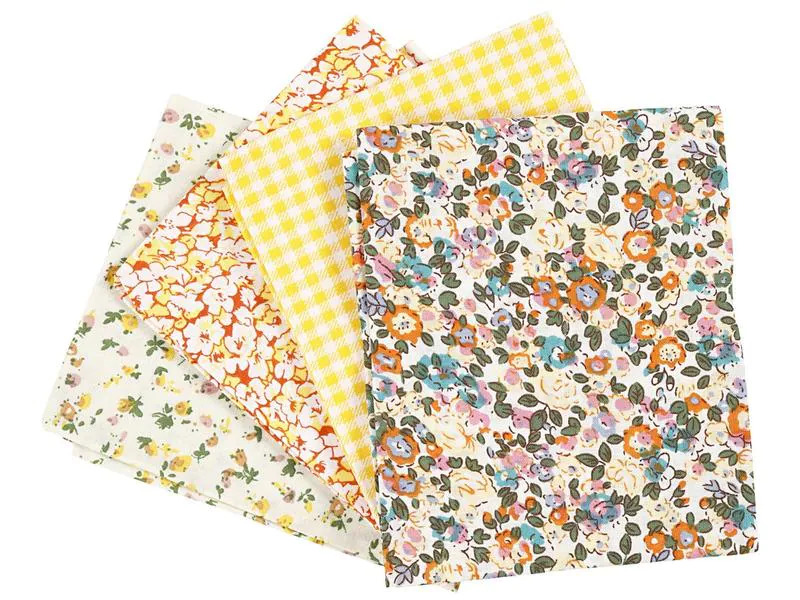 Creativ Company Stoff Fabric 4-teilig, 45 cm  55 cm