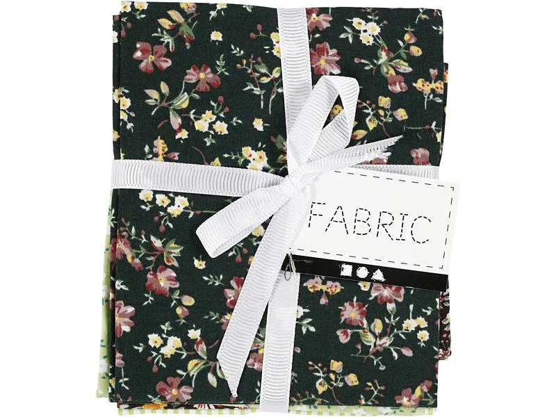 Creativ Company Stoff Fabric 4-teilig, 45 cm  55 cm