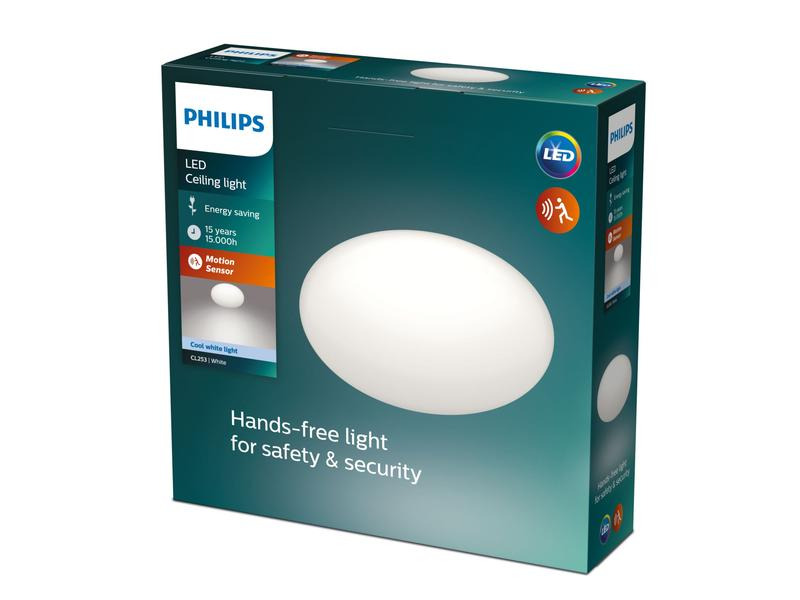 Philips Deckenleuchte CL253 12 W, 4000 K, Weiss