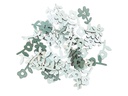 Rico Design Streudeko Blume 48 Stück, Mint