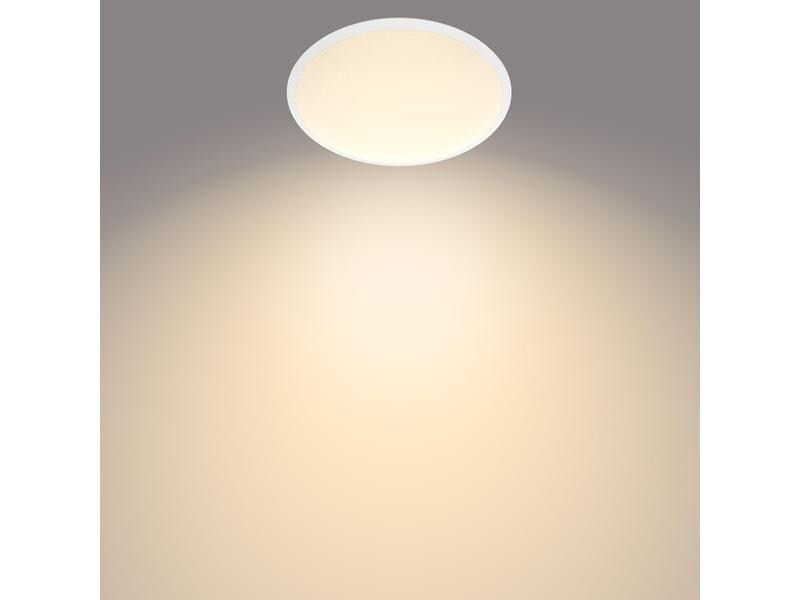 Philips Deckenleuchte Cavanal 12 W, 2700 K, Weiss