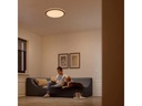 Philips Deckenleuchte Cavanal, Ø 35 cm, 18 W, 1500 lm, 2700 K, Weiss