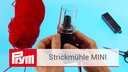 Prym Strickmühle Mini 13,7 cm, Pflaumenblau