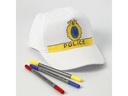 Creativ Company Baseball-Cap 49.5-56 cm Baumwolle, Weiss