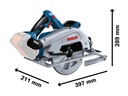 Bosch Professional Akku-Kreissäge GKS 18V-68 C solo