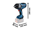 Bosch Professional Akku-Schlagschrauber GDS 18V-1000 2x 5.5Ah ProCORE