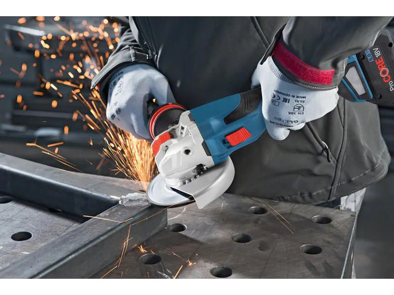 Bosch Professional Akku-Winkelschleifer GWX 18V-15 C X-LOCK, solo