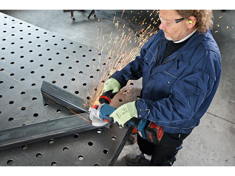 Bosch Professional Akku-Winkelschleifer GWX 18V-15 C X-LOCK, solo