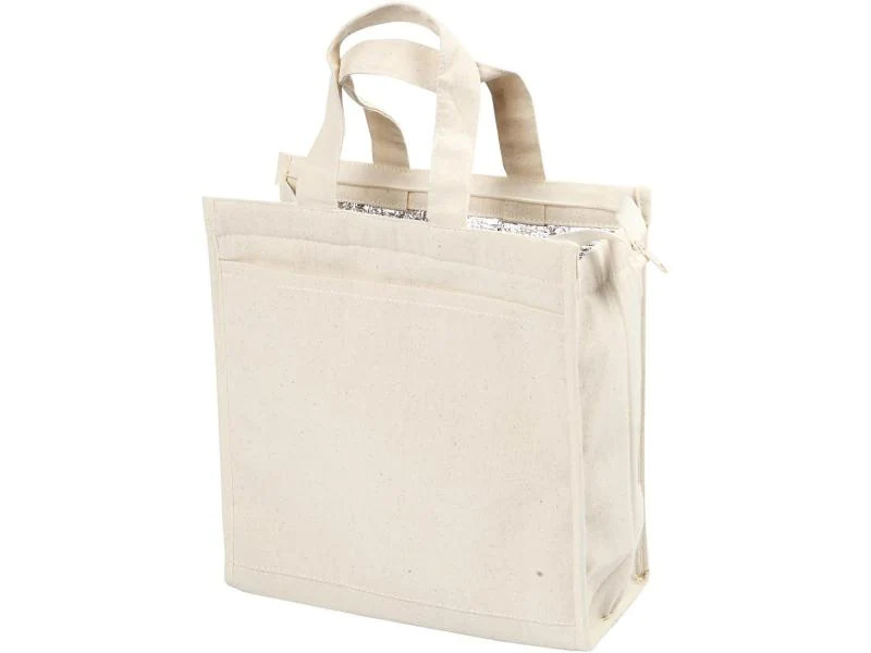 Creativ Company Kühltasche 25 x 24 x 12 cm Baumwolle, Beige