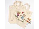 Creativ Company Stofftasche 39 x 44 cm Baumwolle, Beige