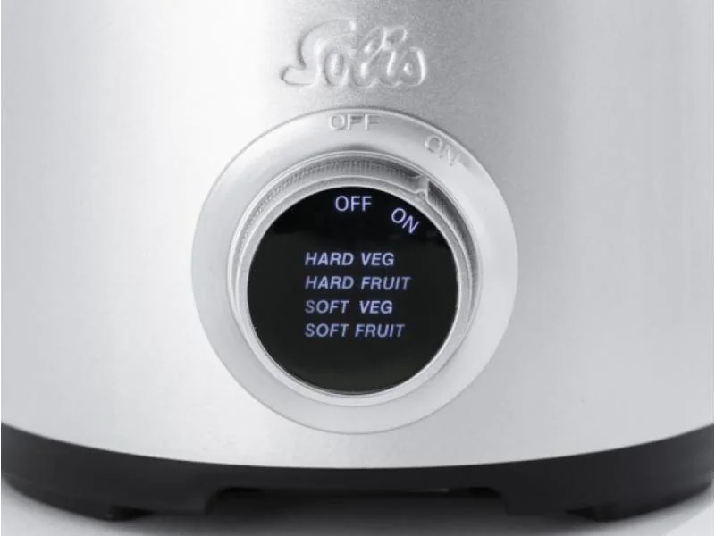 Solis Saftpresse Juice Fountain Compact Silber