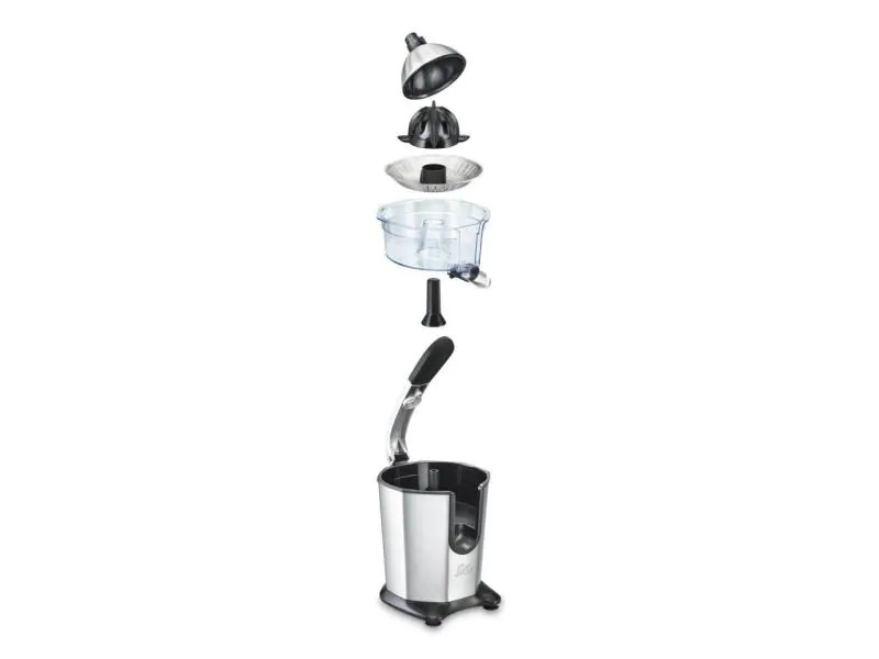 Solis Zitruspresse Citrus Juicer Silber