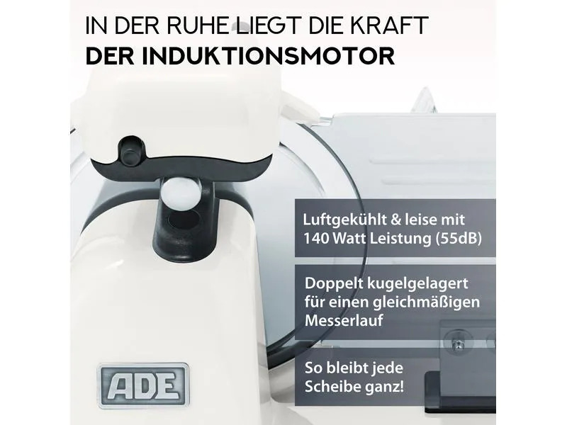 ADE Schneidemaschine KA 1806 Grau/Weiss