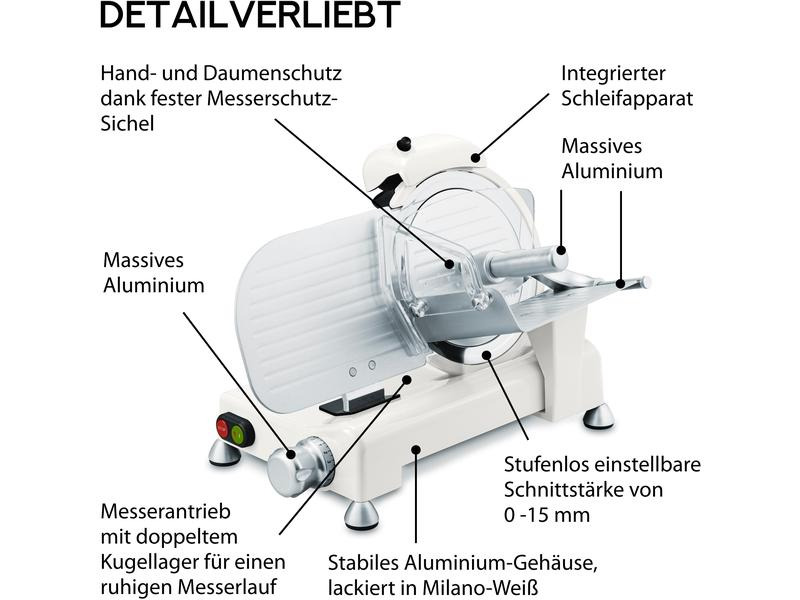 ADE Schneidemaschine KA 1806 Grau/Weiss