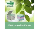 Post-it Notizzettel Recycling Notes 7.6 x 7.6 cm, Pink