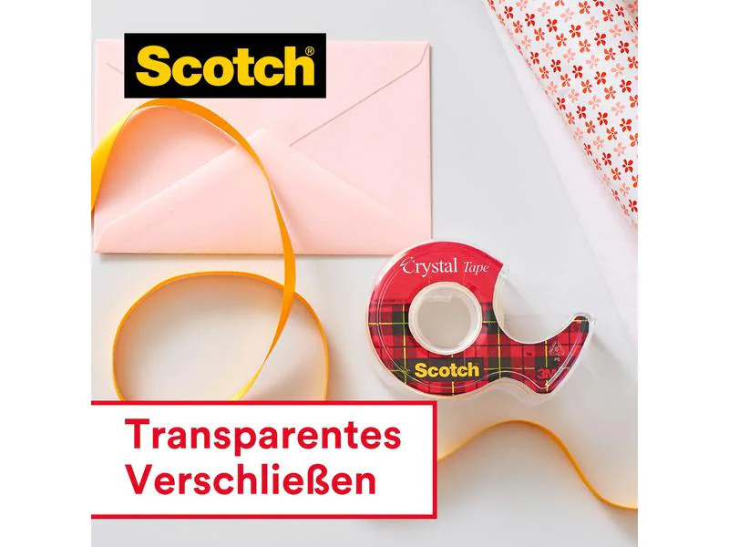 Scotch Klebeband Crystal 1.9 cm x 33 m 14 Rollen