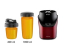 Trisa Smoothie Maker Nutri Blender Energy Rot/Schwarz
