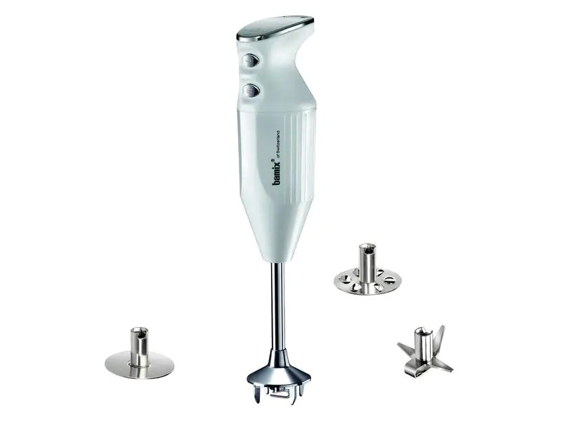 Bamix Stabmixer M250 Prime, Chrom/Weiss