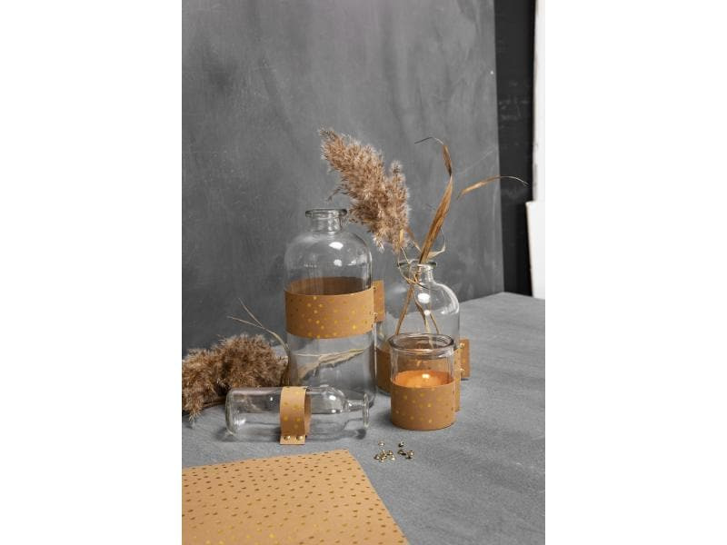 Creativ Company Hohlnieten 7 mm Gold, 50 Stück